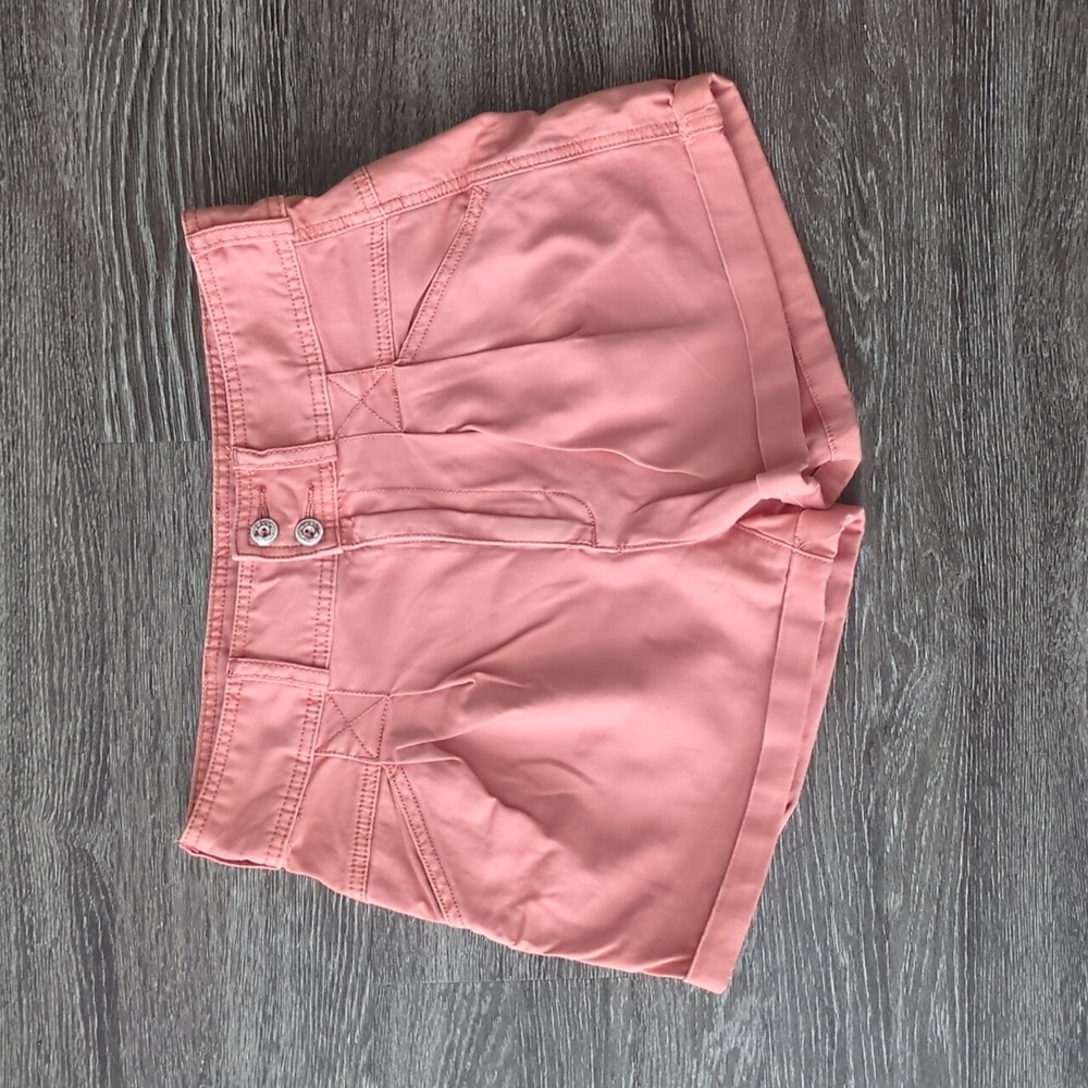 Pilcro High-Waist Pink Shorts